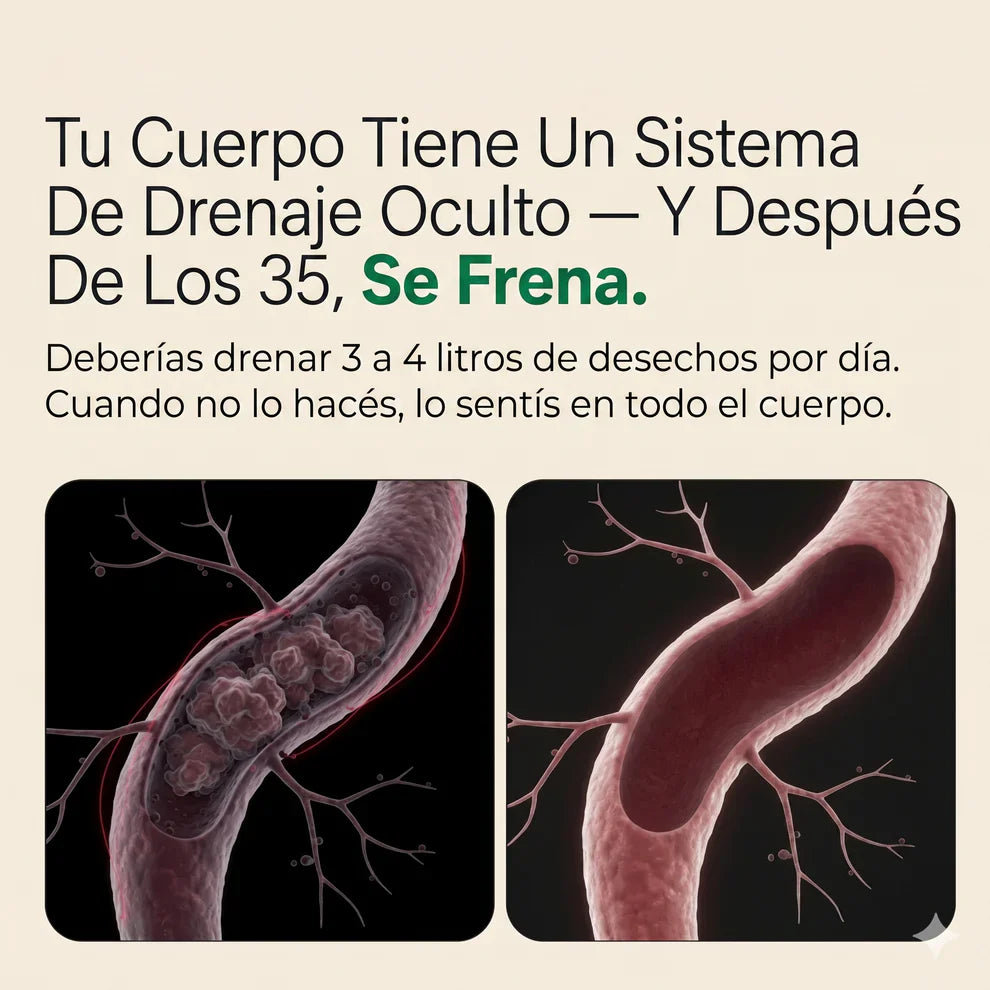 Fórmula de Máxima Concentración — Cápsulas de Drenaje Linfático by LiviaFlow™